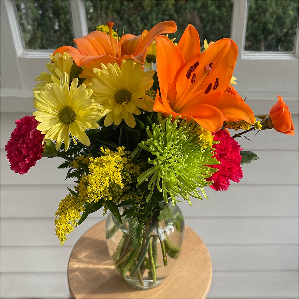 Bold & Bright – A Florist Original – Eaton Floral Inc, Eaton OH