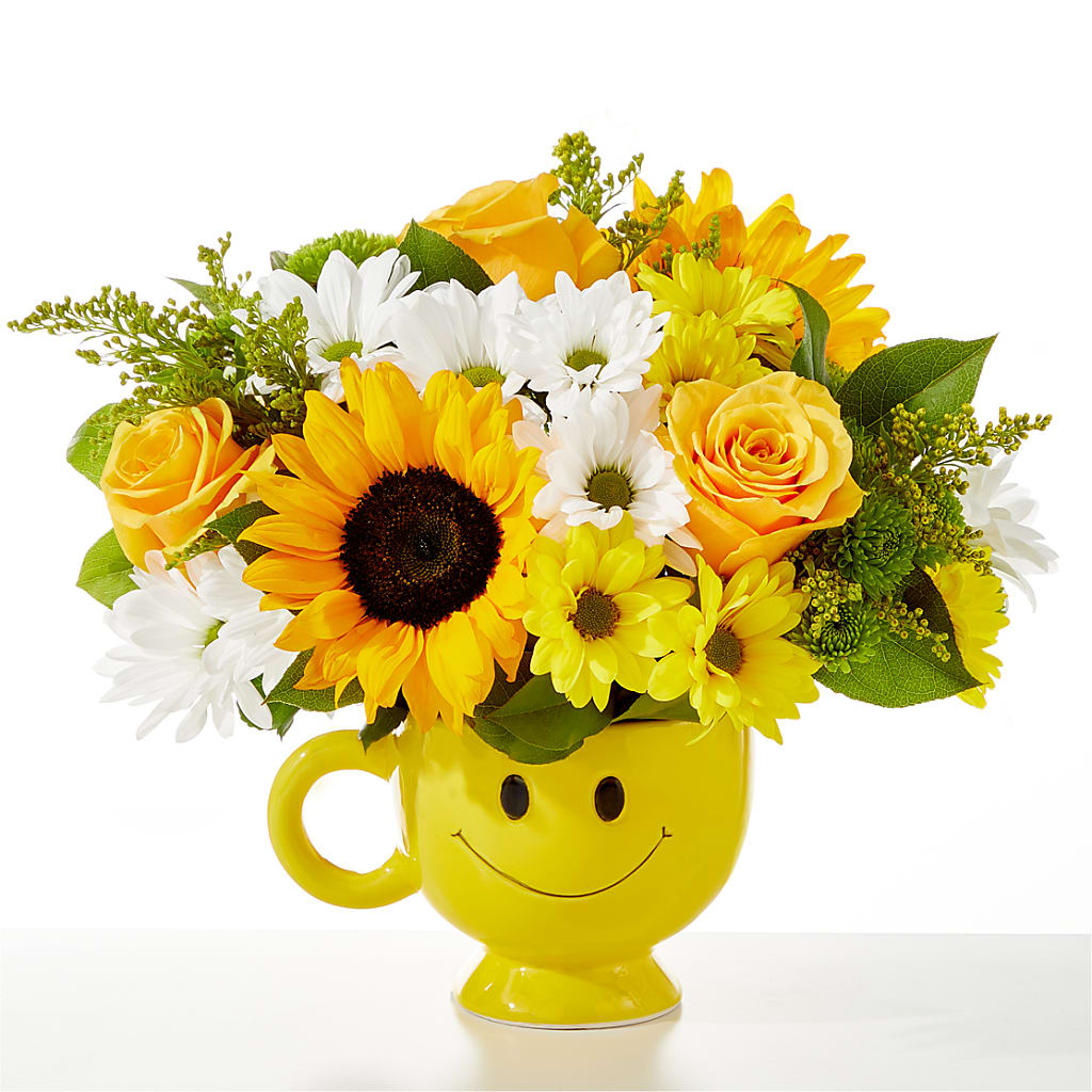 Be Happy Bouquet – Eaton Floral Inc, Eaton OH