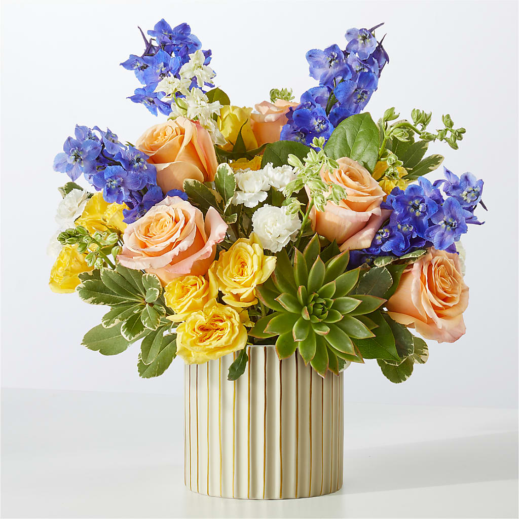 Cobalt Reverie Bouquet – Eaton Floral Inc, Eaton OH