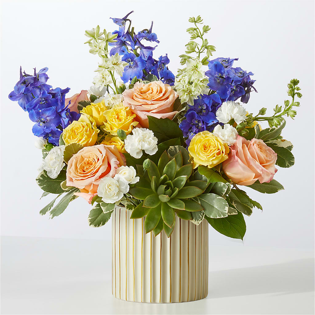 Cobalt Reverie Bouquet – Eaton Floral Inc, Eaton OH
