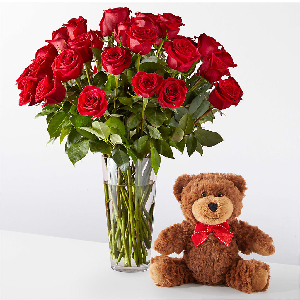 Romantic Long Stem Red Rose Bouquet Bundles – Eaton Floral Inc, Eaton OH