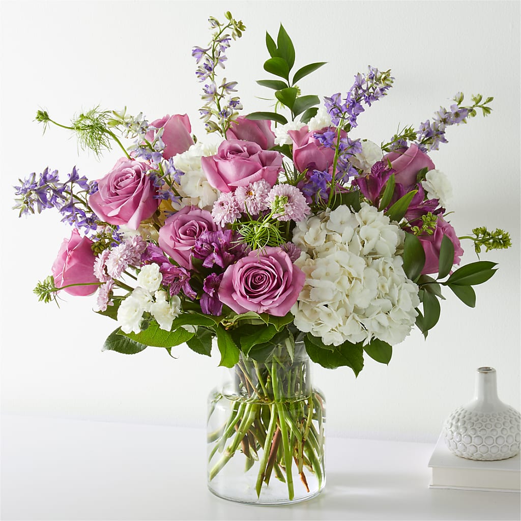 Violet Caress Bouquet – Eaton Floral Inc, Eaton OH
