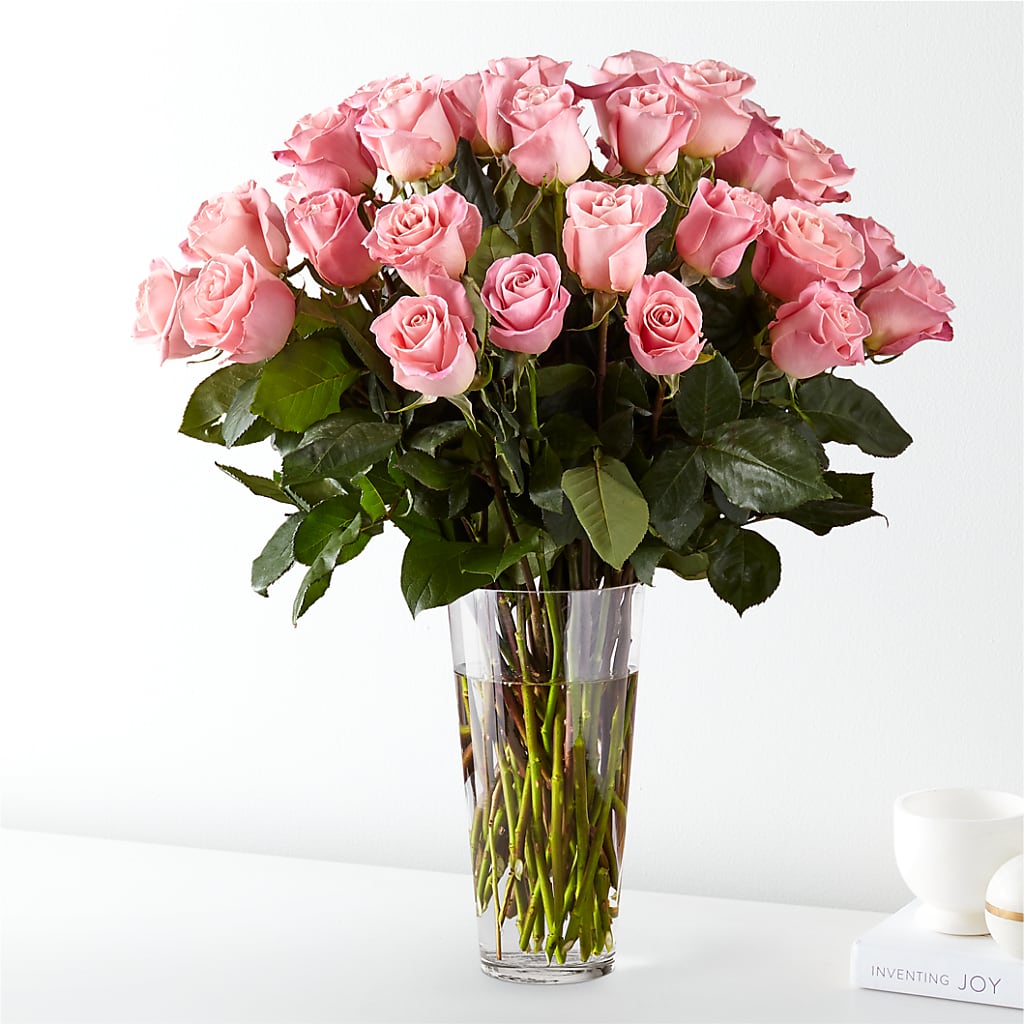 Long Stem Pink Rose Bouquet – Eaton Floral Inc, Eaton OH