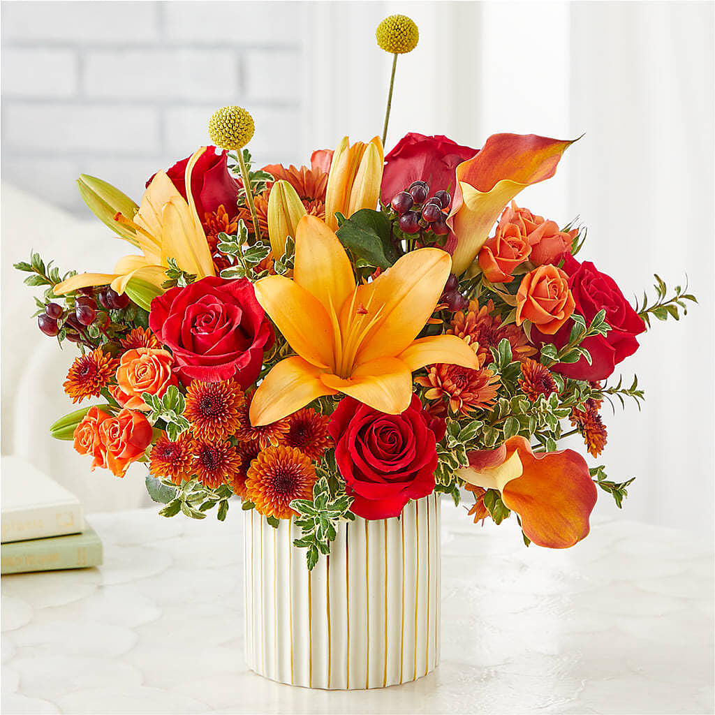 Scarlet Skies Bouquet – Eaton Floral Inc, Eaton OH
