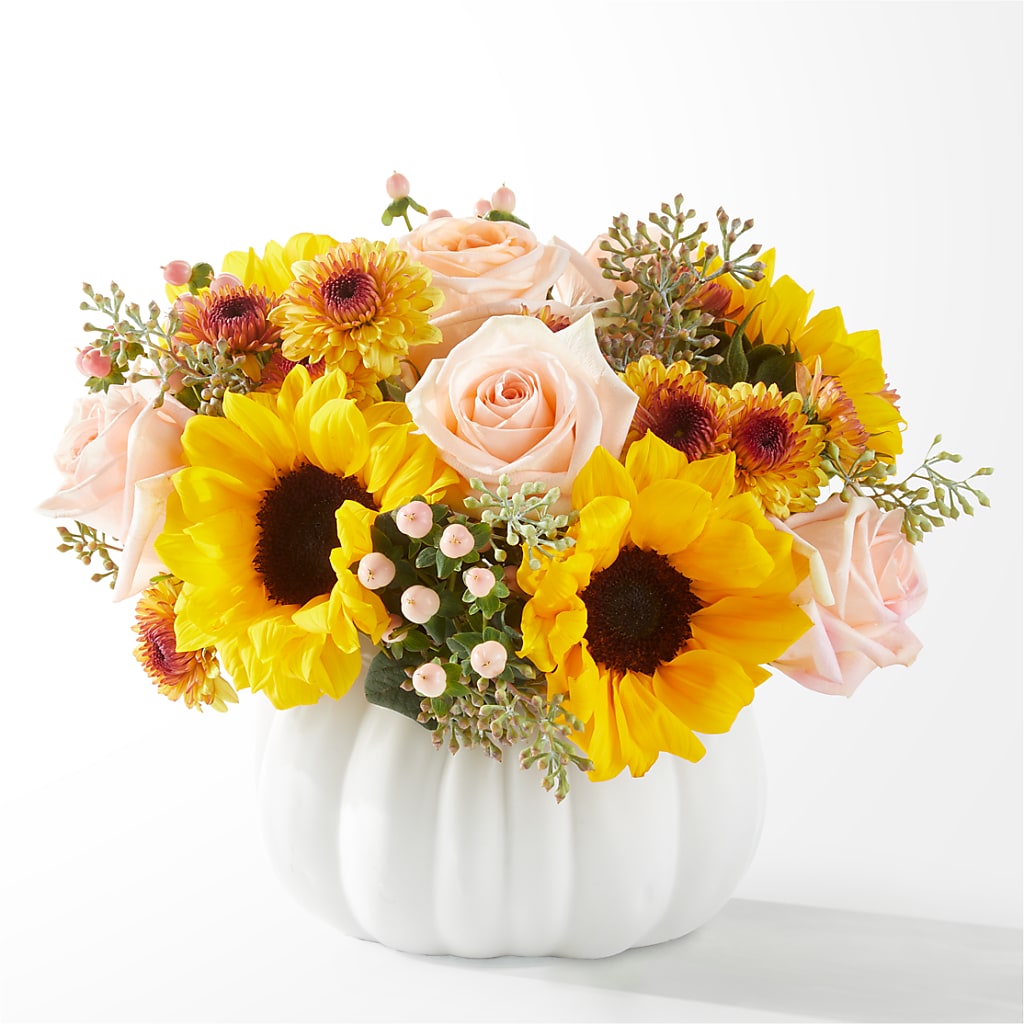 Pumpkin to Talk About Bouquet – Eaton Floral Inc, Eaton OH