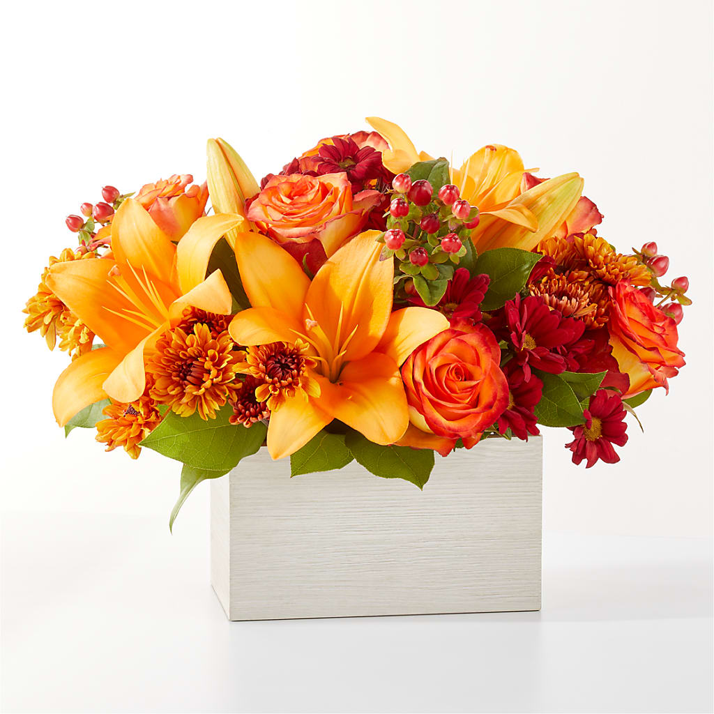 Backyard Bonfire Bouquet – Eaton Floral Inc, Eaton OH