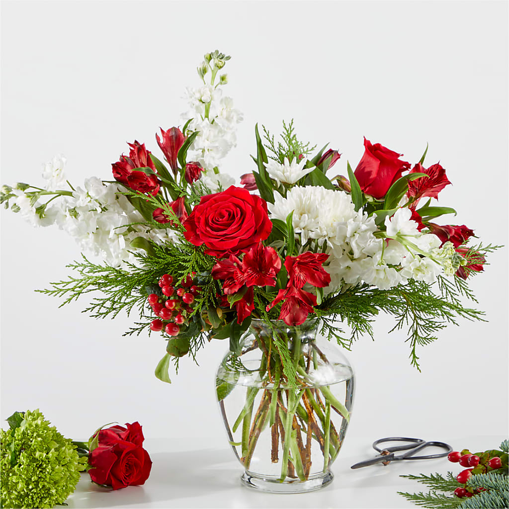 Merry Moment Bouquet – A Florist Original – Eaton Floral Inc, Eaton OH