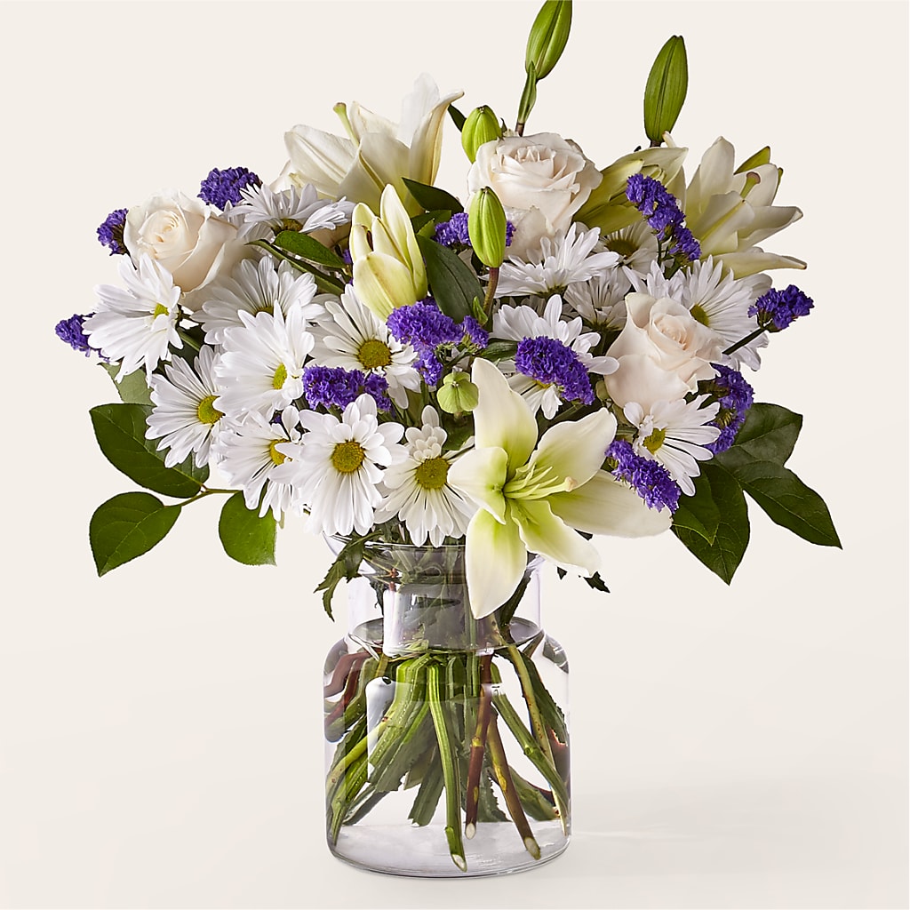 Beyond Blue Bouquet – Eaton Floral Inc, Eaton OH