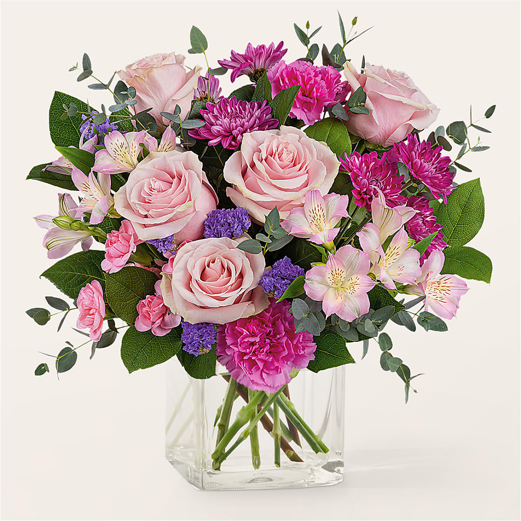 Rosy Radiance Bouquet – Eaton Floral Inc, Eaton OH