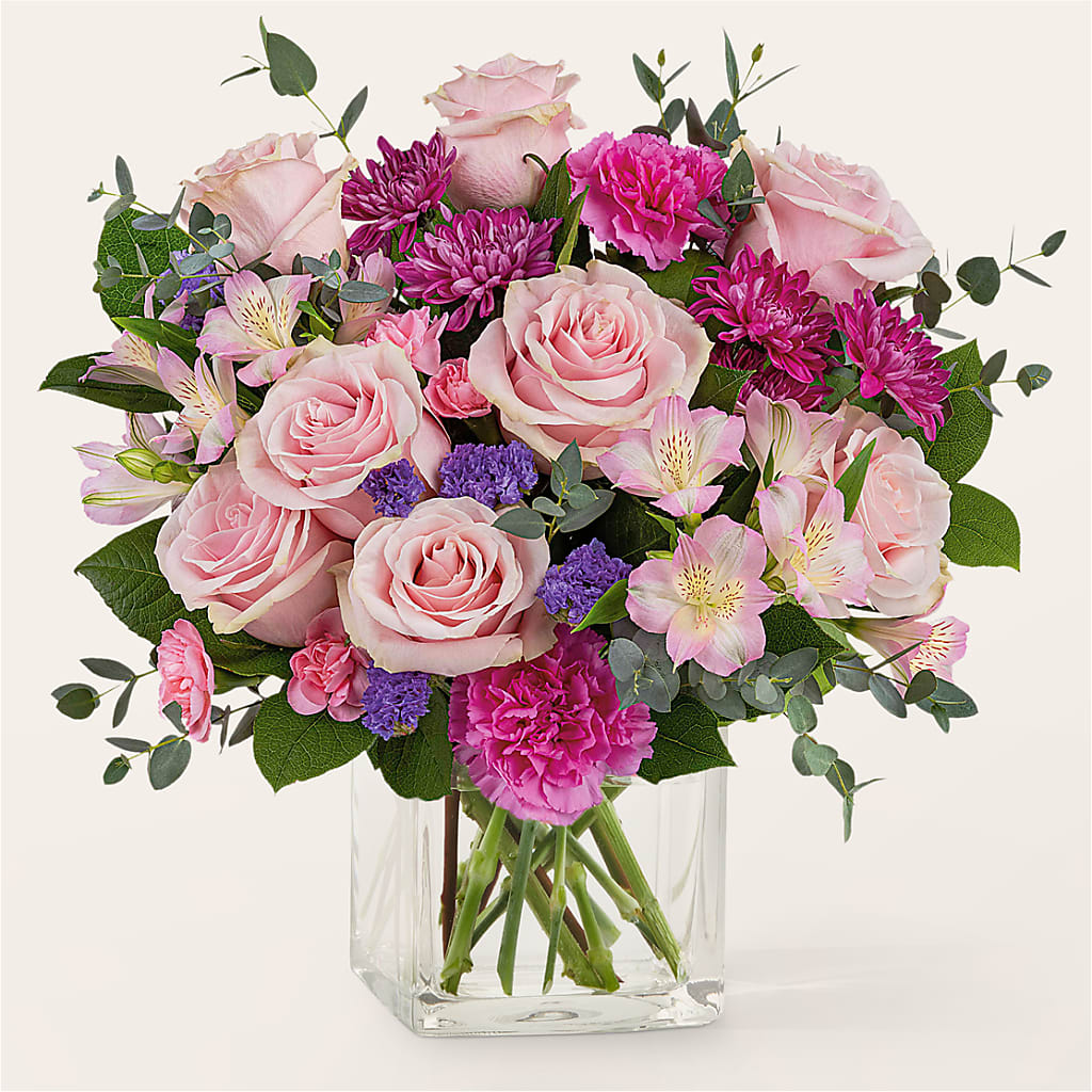 Rosy Radiance Bouquet – Eaton Floral Inc, Eaton OH