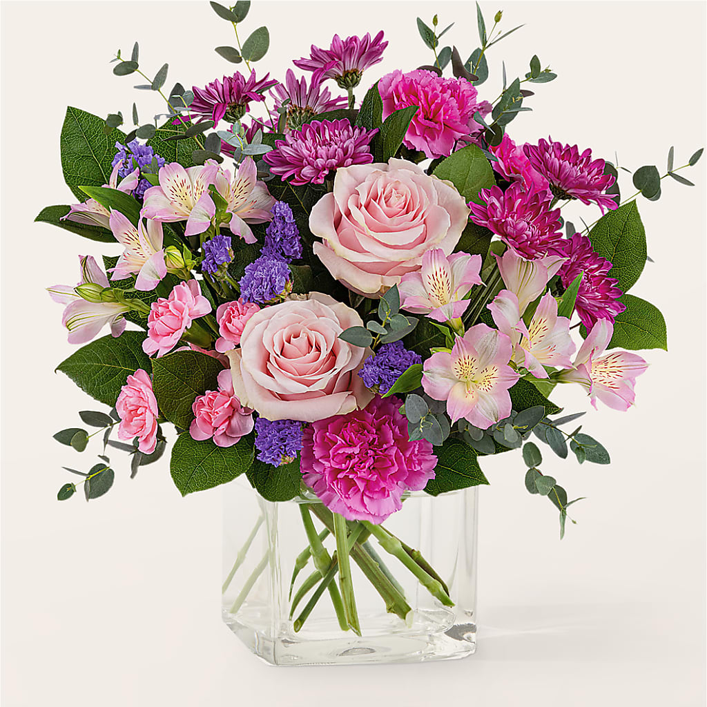 Rosy Radiance Bouquet – Eaton Floral Inc, Eaton OH