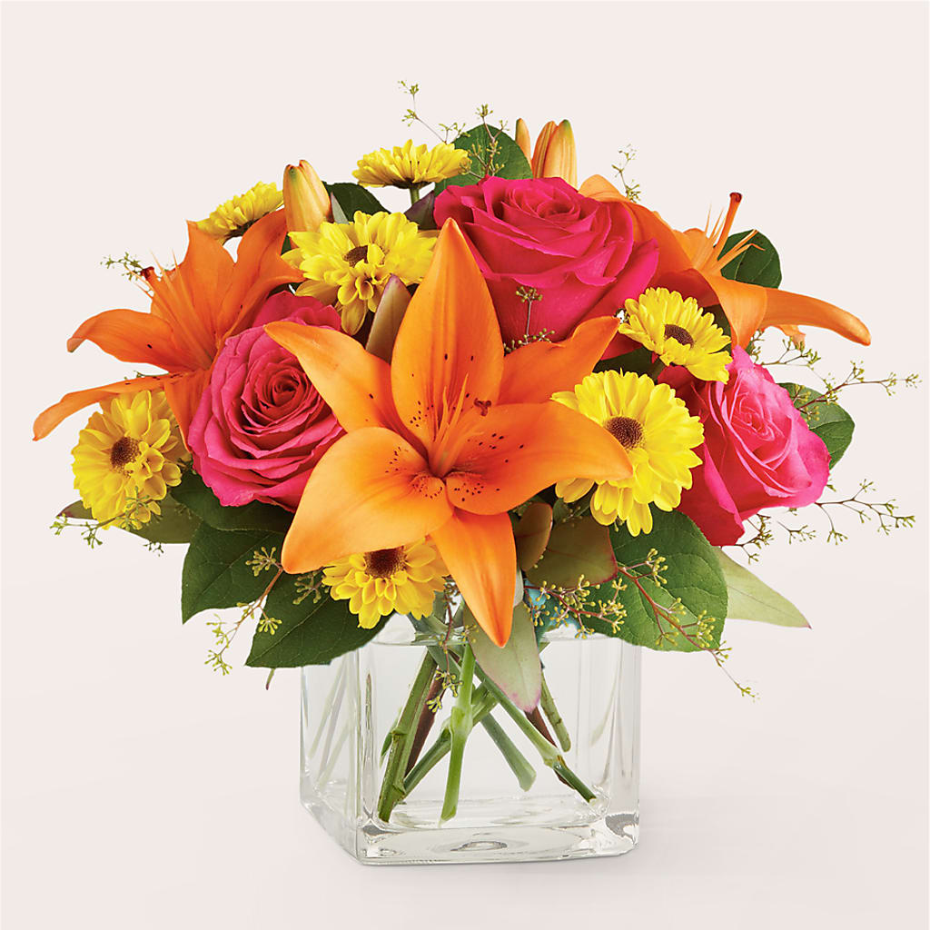 Neon Lights Bouquet – Eaton Floral Inc, Eaton OH