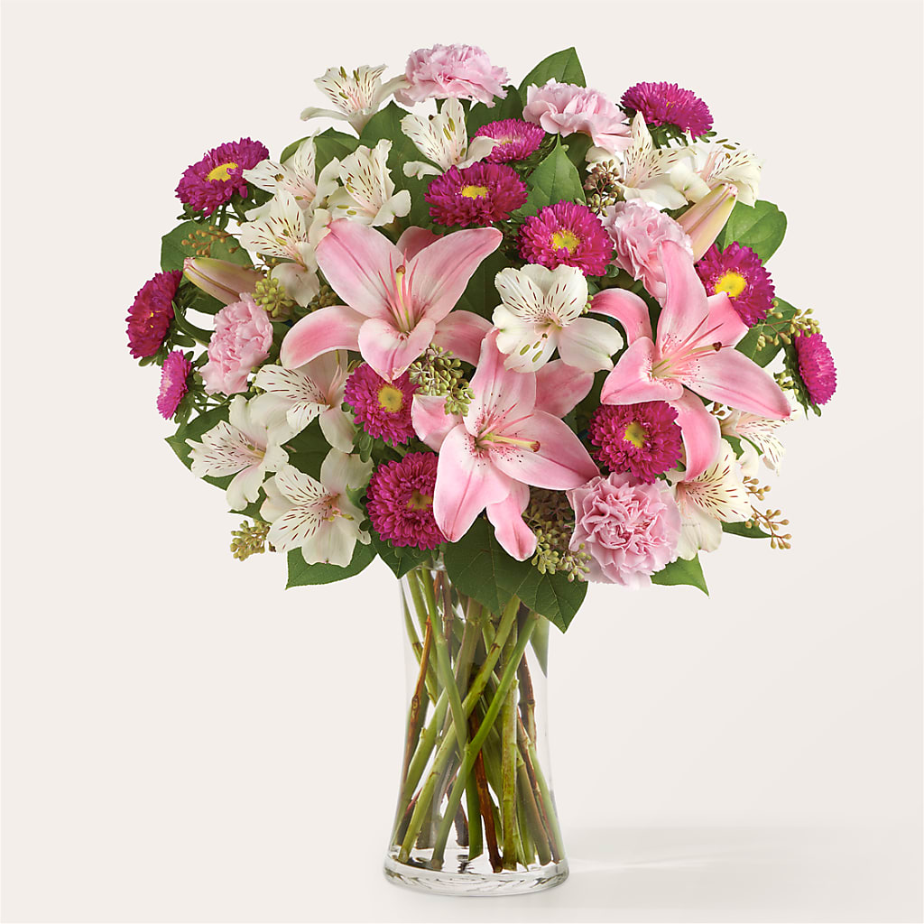 Feeling Fuchsia Bouquet – Eaton Floral Inc, Eaton OH