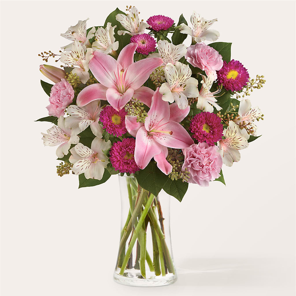Feeling Fuchsia Bouquet – Eaton Floral Inc, Eaton OH