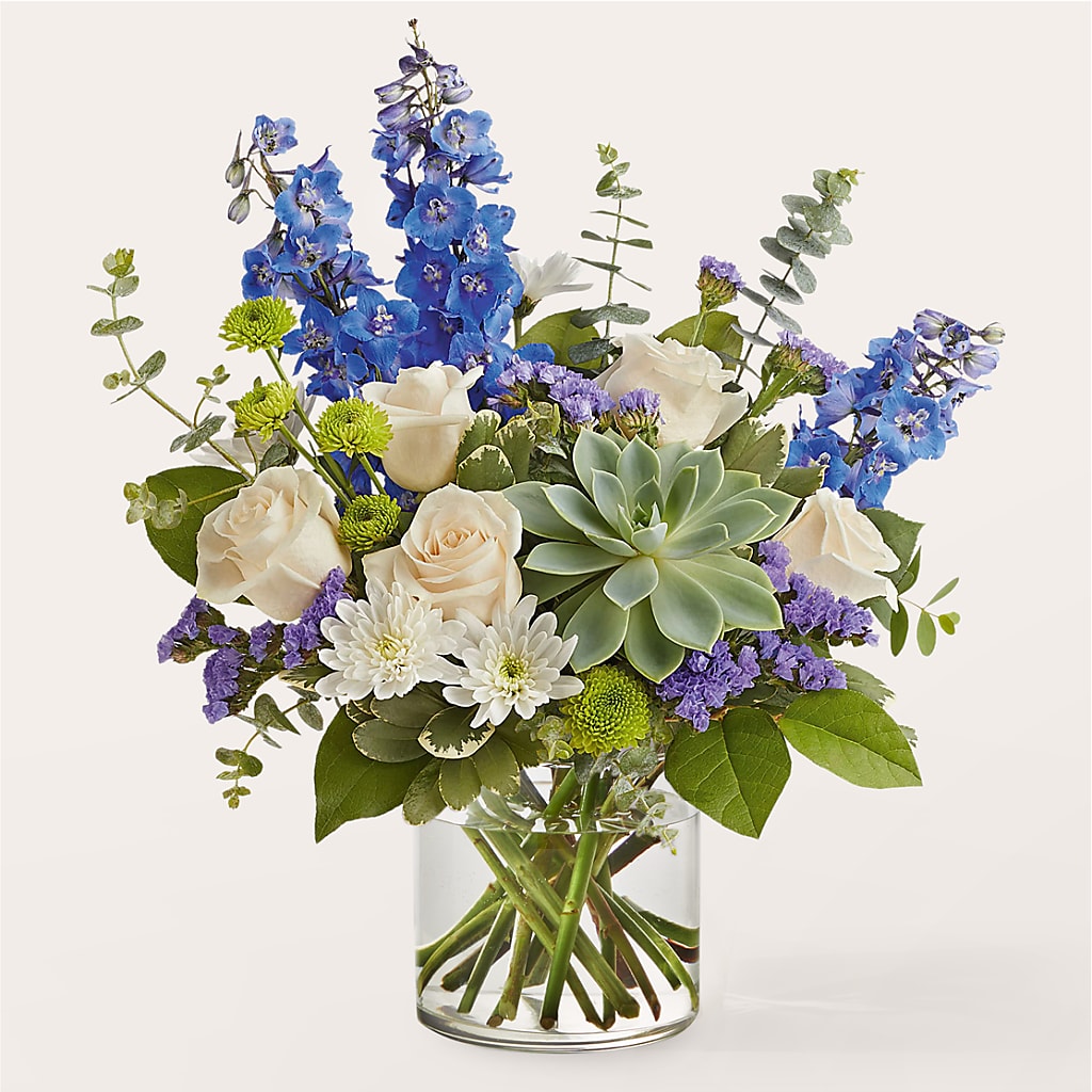 Cerulean Waves Bouquet – Eaton Floral Inc, Eaton OH