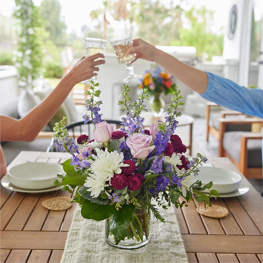 Violet Frost Bouquet – Eaton Floral Inc, Eaton OH