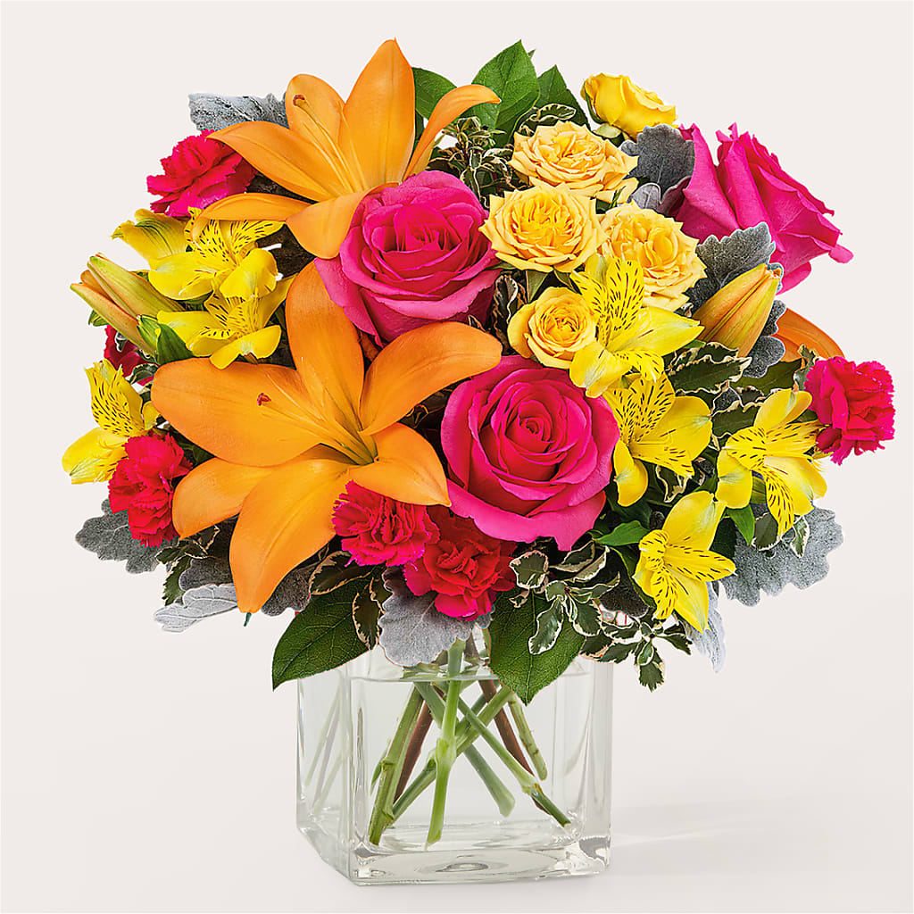 To the Tropics Bouquet – Eaton Floral Inc, Eaton OH