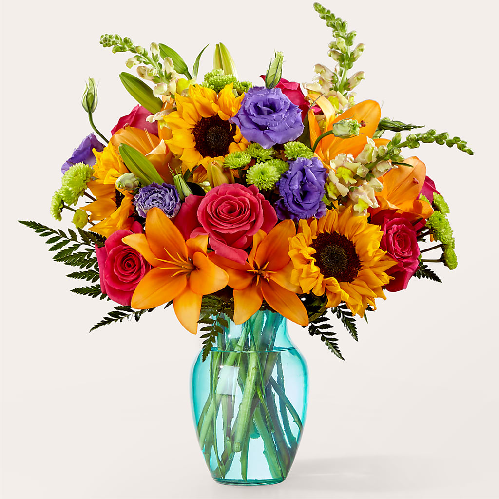 Double Rainbow Bouquet – Eaton Floral Inc, Eaton OH