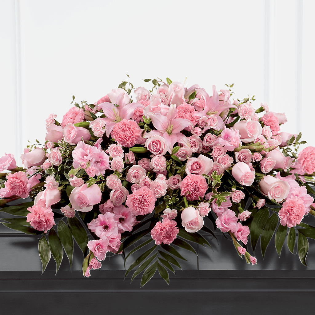 Garden of Comfort Casket Spray (Standard) – Eaton Floral Inc, Eaton OH