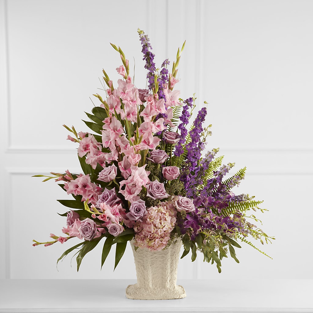 Flowing Garden Arrangement – Eaton Floral Inc, Eaton OH
