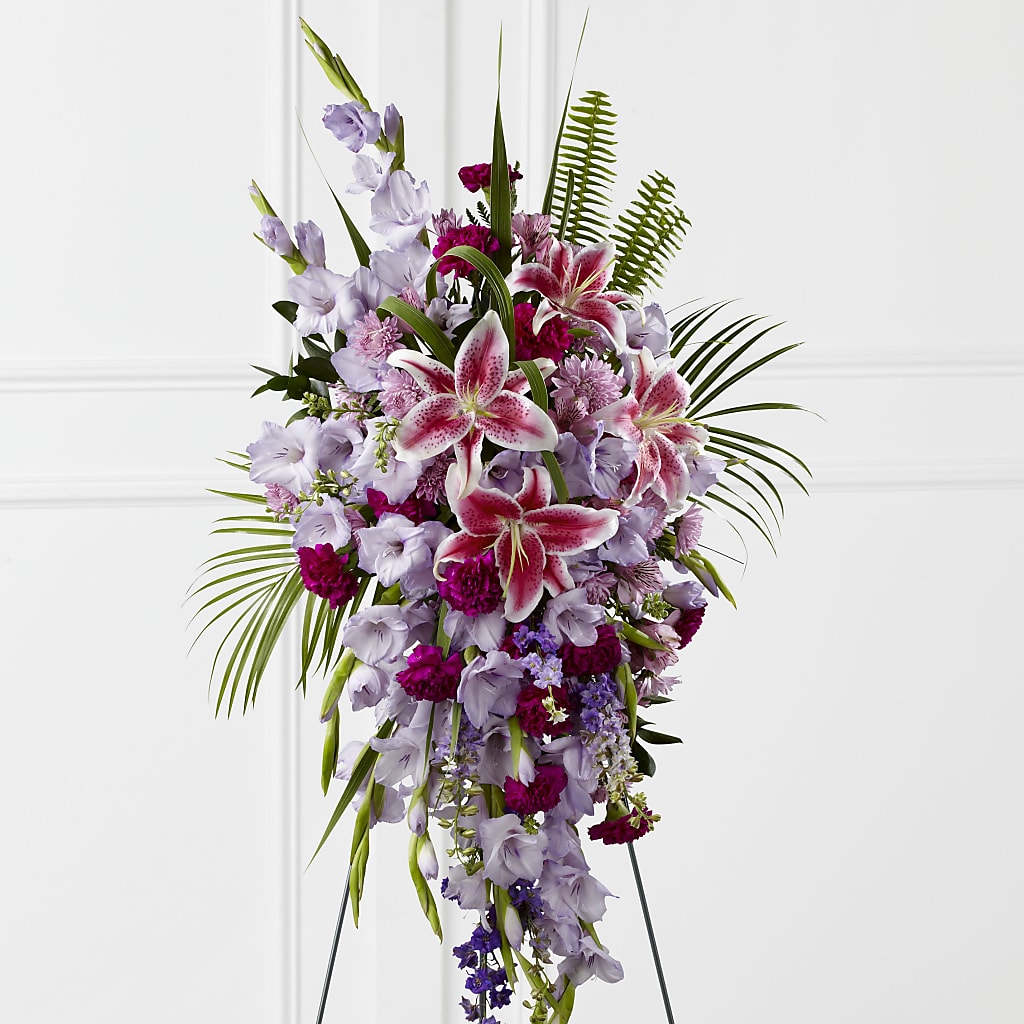 Tender Touch Standing Spray – Eaton Floral Inc, Eaton OH