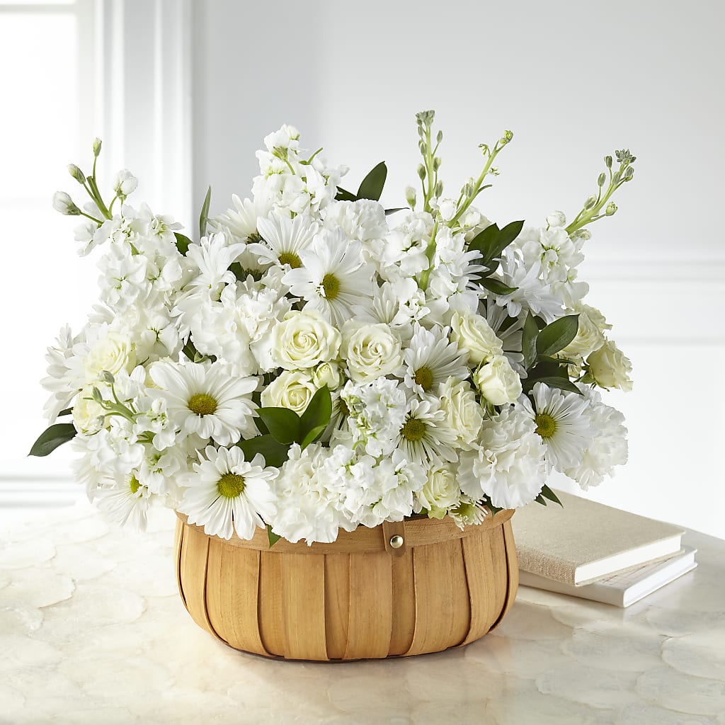 Graceful Garden Basket – Eaton Floral Inc, Eaton OH