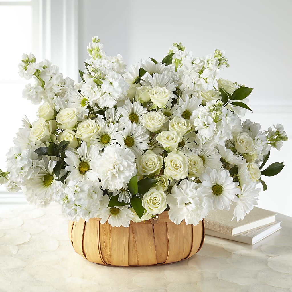 Graceful Garden Basket – Eaton Floral Inc, Eaton OH