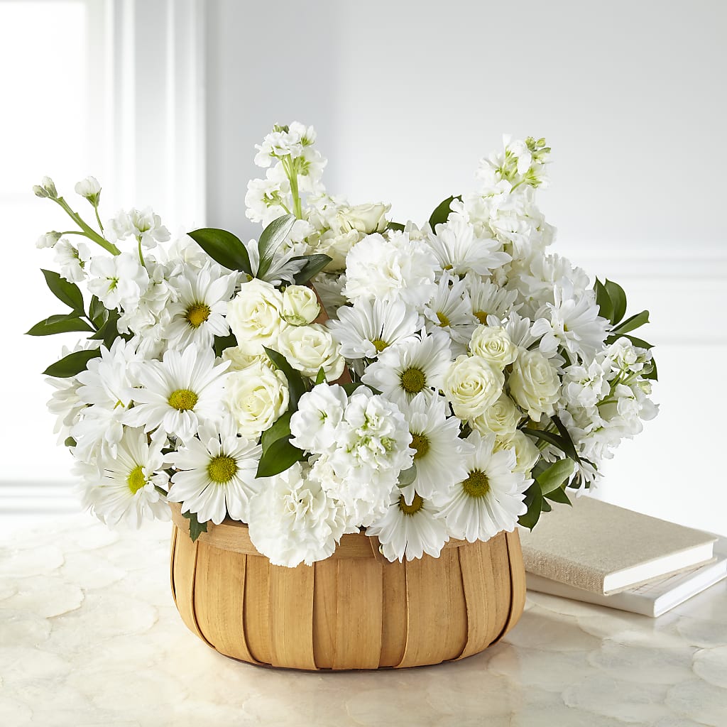 Graceful Garden Basket – Eaton Floral Inc, Eaton OH