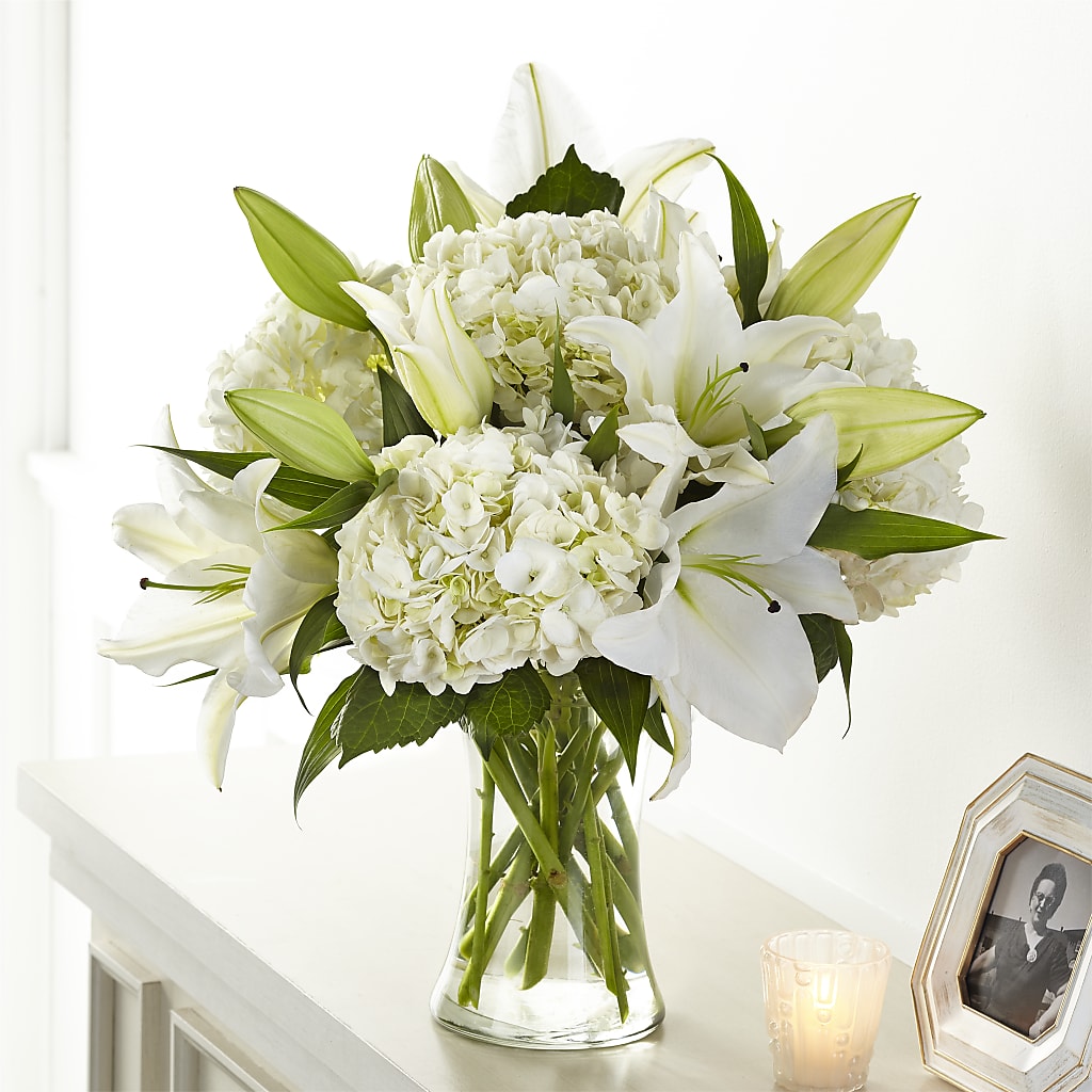 Compassionate Lily Bouquet – Eaton Floral Inc, Eaton OH