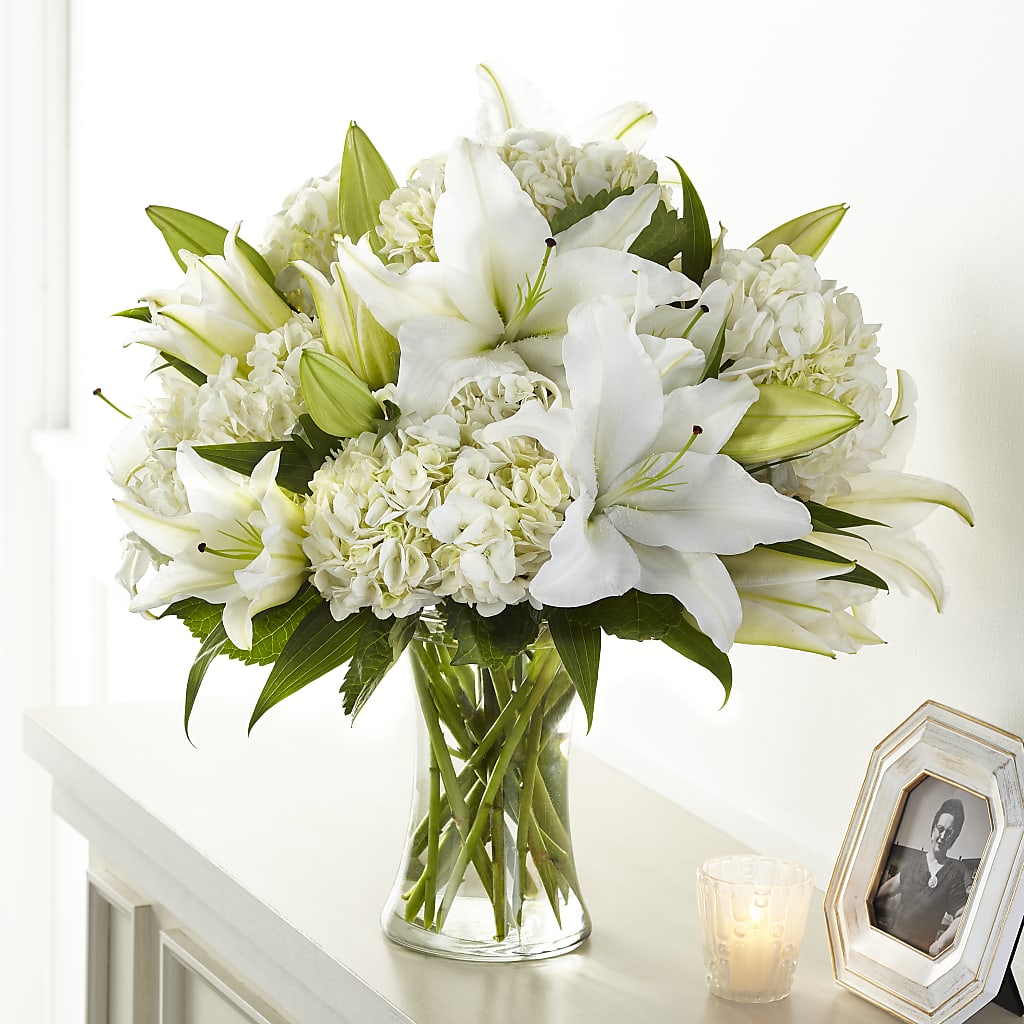 Compassionate Lily Bouquet – Eaton Floral Inc, Eaton OH