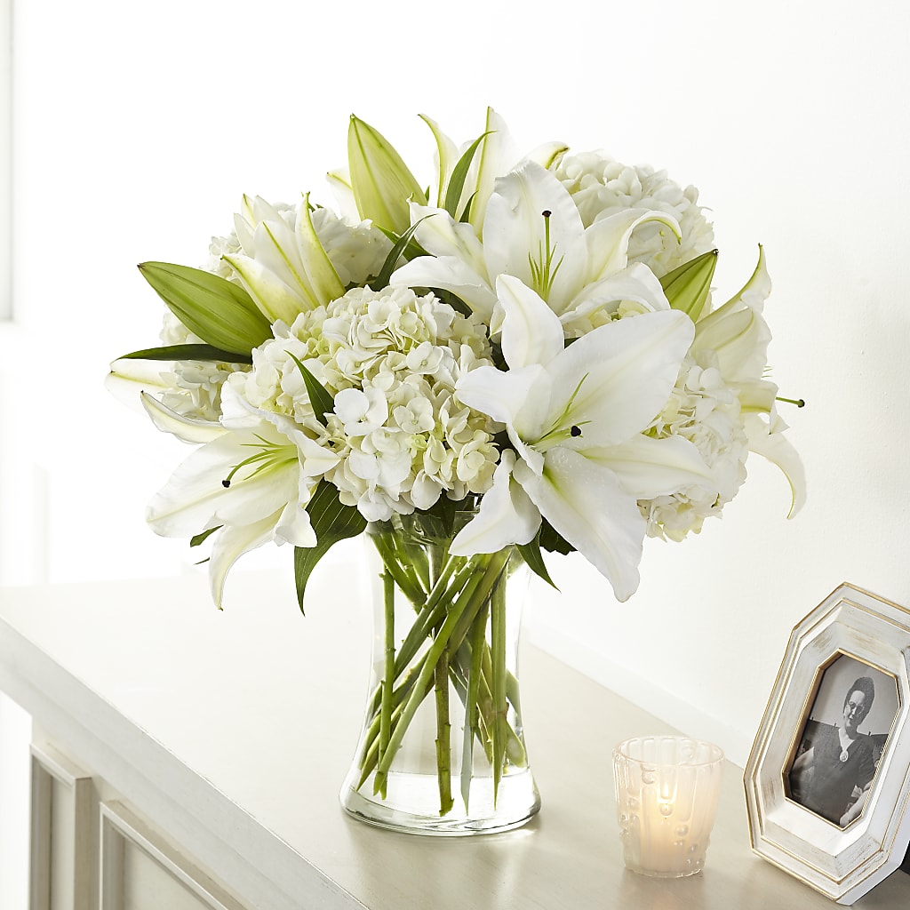 Compassionate Lily Bouquet – Eaton Floral Inc, Eaton OH