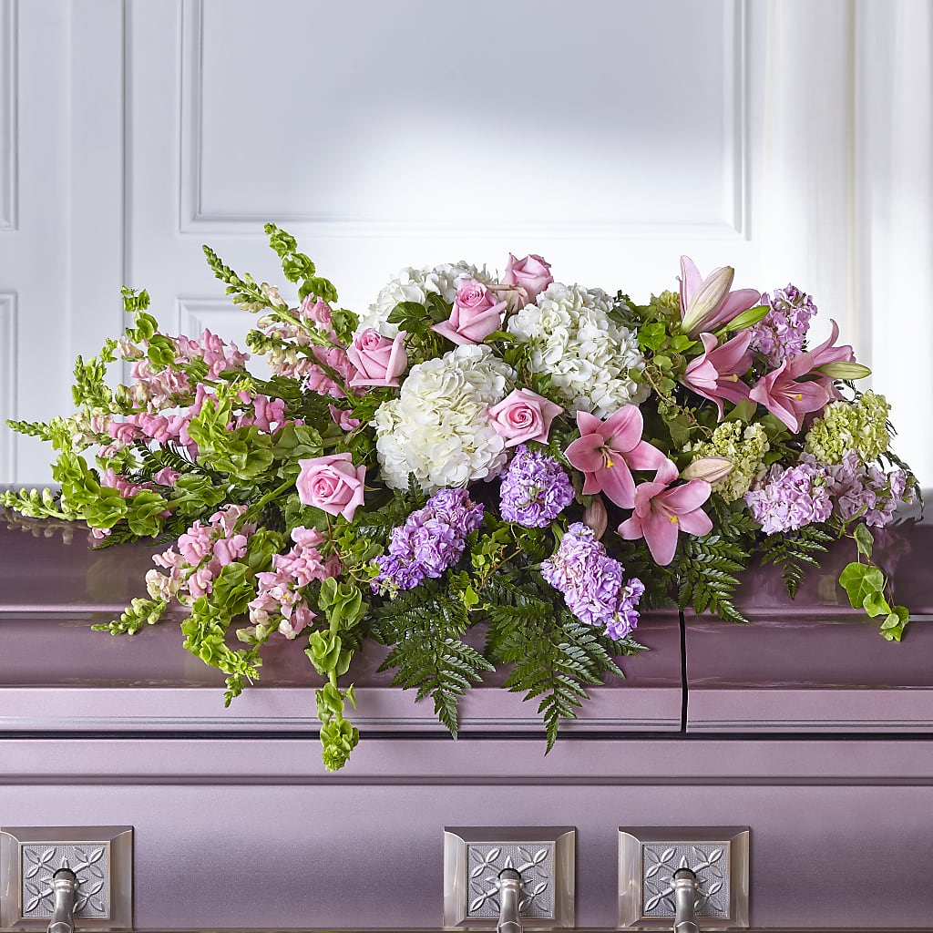 Life's Gratitude Casket Spray – Eaton Floral Inc, Eaton OH