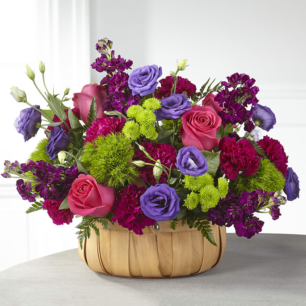 Serene Sanctuary Basket – Eaton Floral Inc, Eaton OH