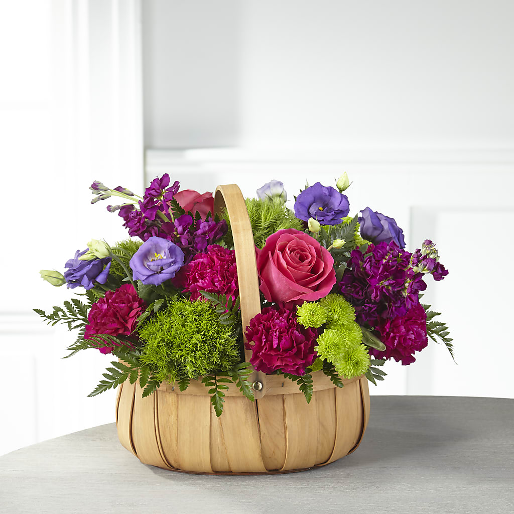 Serene Sanctuary Basket – Eaton Floral Inc, Eaton OH