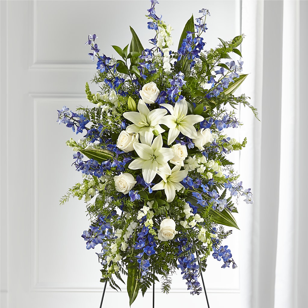 Faithful Friend Standing Spray – Eaton Floral Inc, Eaton OH