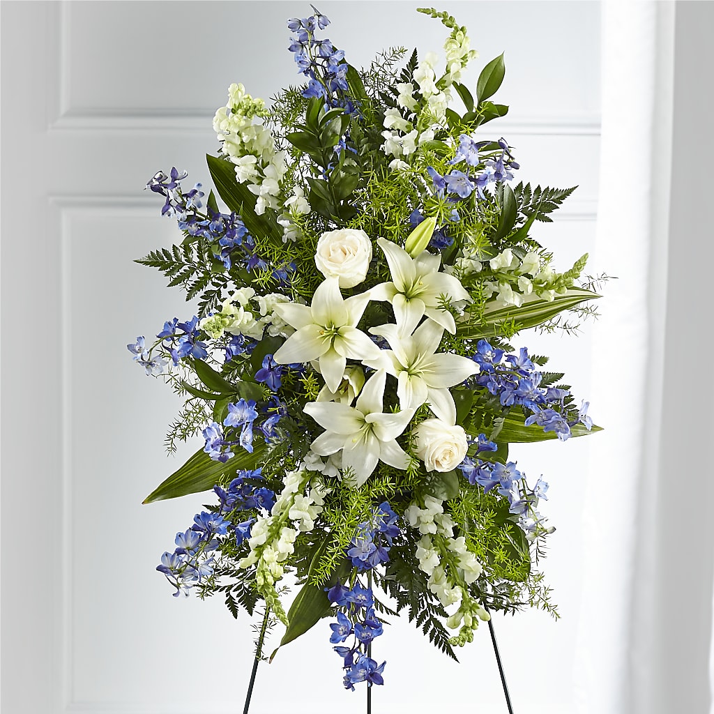 Faithful Friend Standing Spray – Eaton Floral Inc, Eaton OH