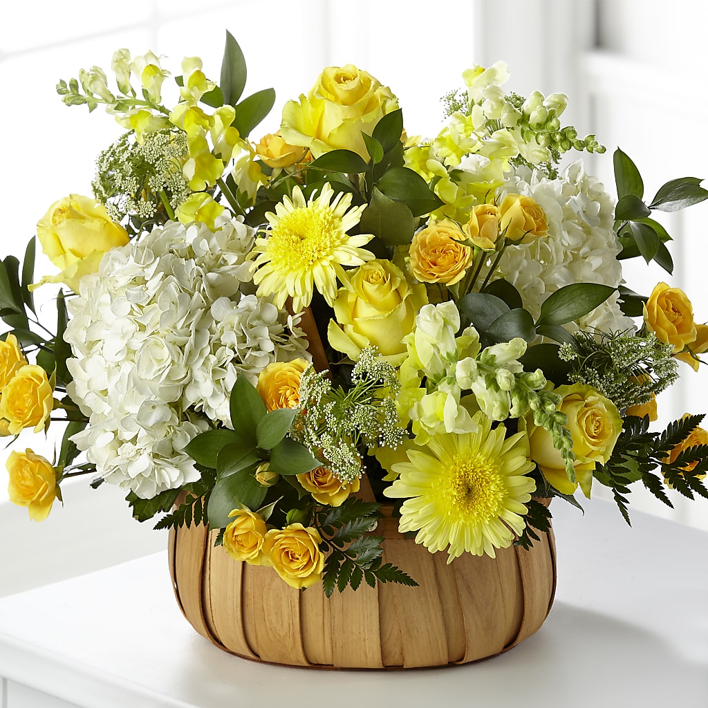 Rustic Remembrance Basket – Eaton Floral Inc, Eaton OH