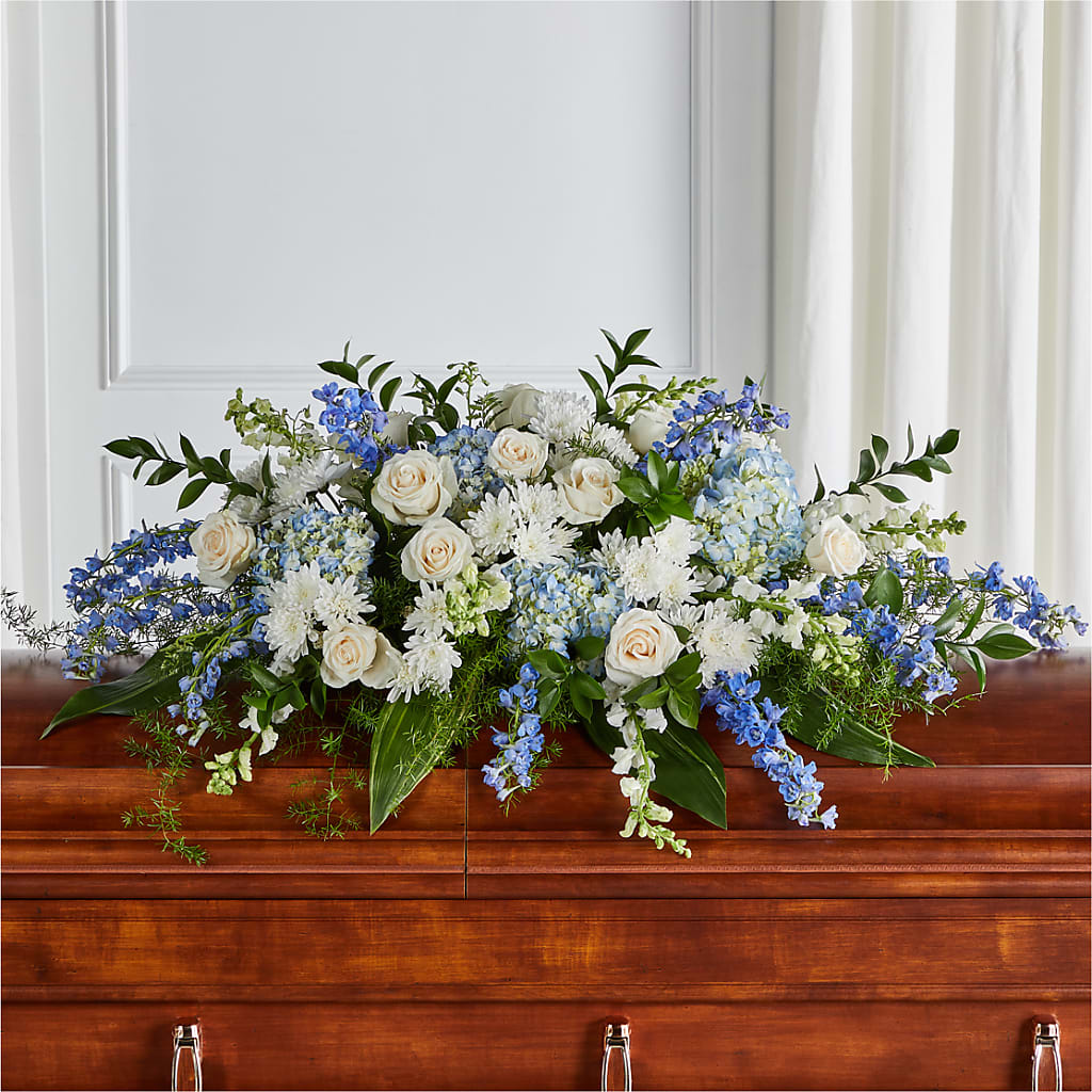 Timeless Essence Casket Spray – Eaton Floral Inc, Eaton OH