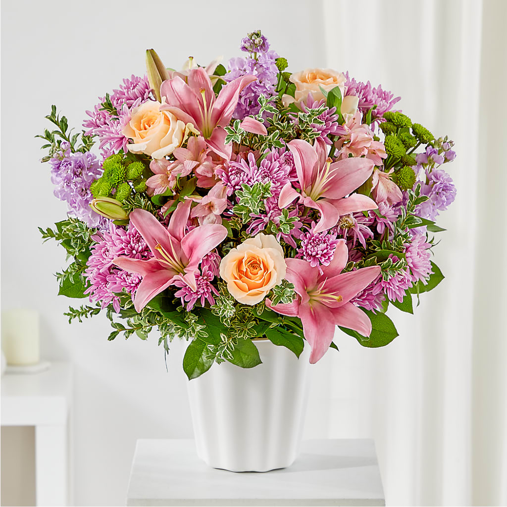 Supportive Embrace Tabletop Basket – Eaton Floral Inc, Eaton OH