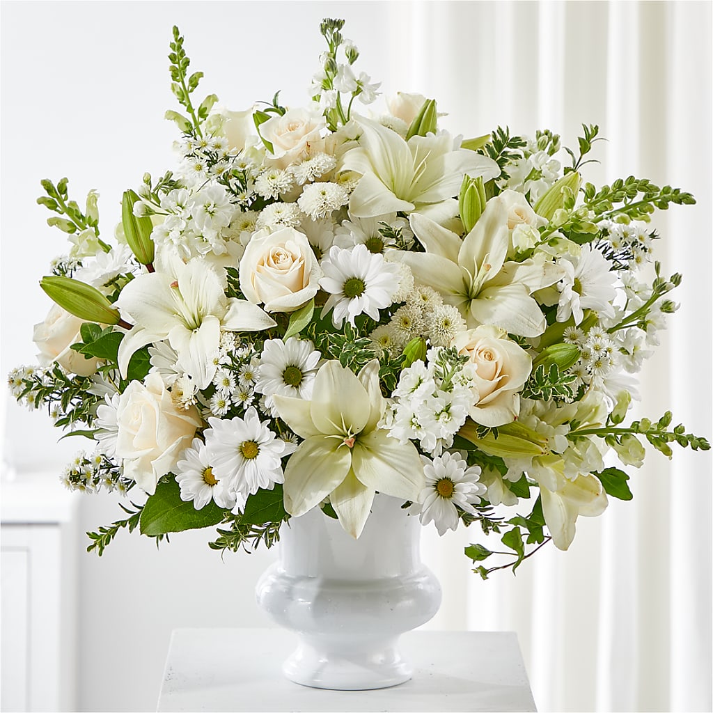 Uplifting Urn Arrangement – Eaton Floral Inc, Eaton OH