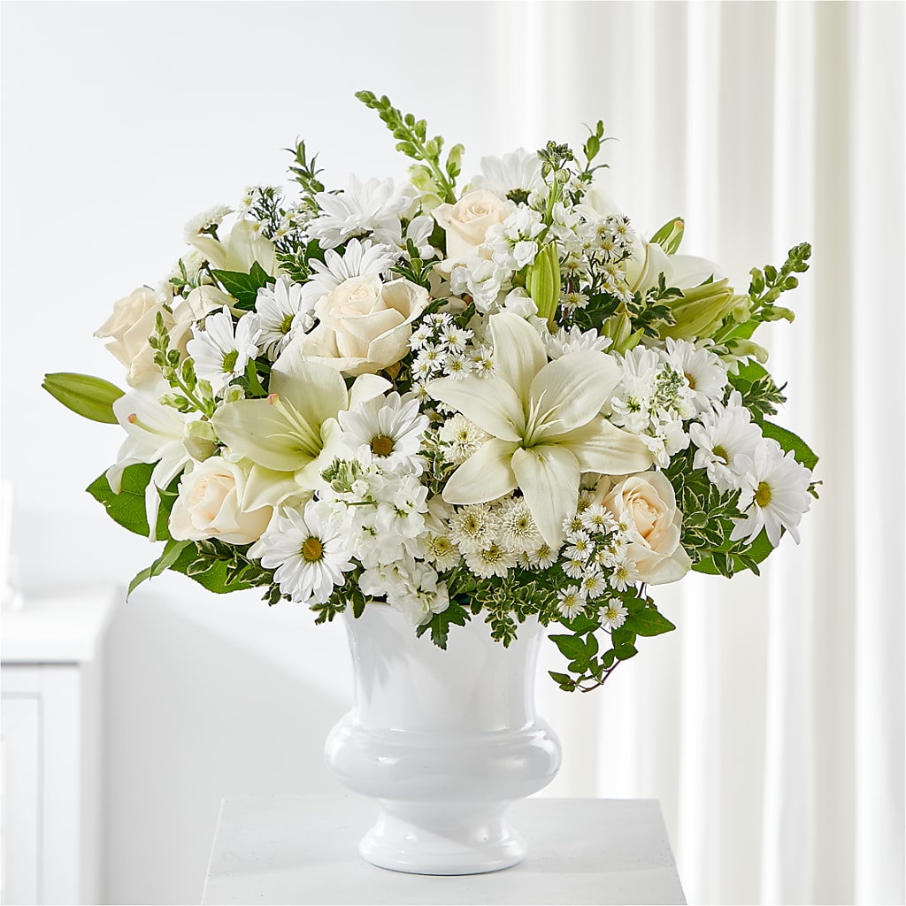 Uplifting Urn Arrangement – Eaton Floral Inc, Eaton OH