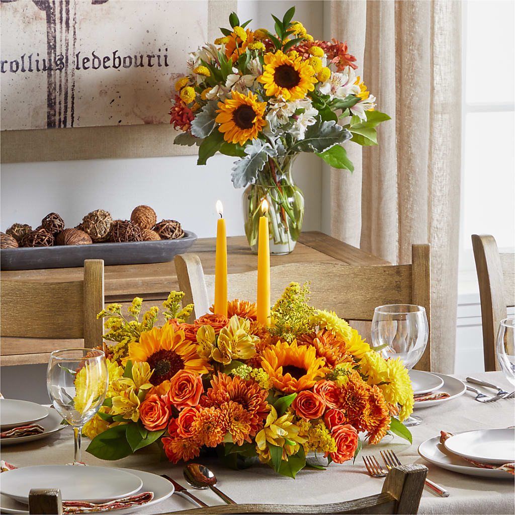 Golden Gathering Bundle – Eaton Floral Inc, Eaton OH