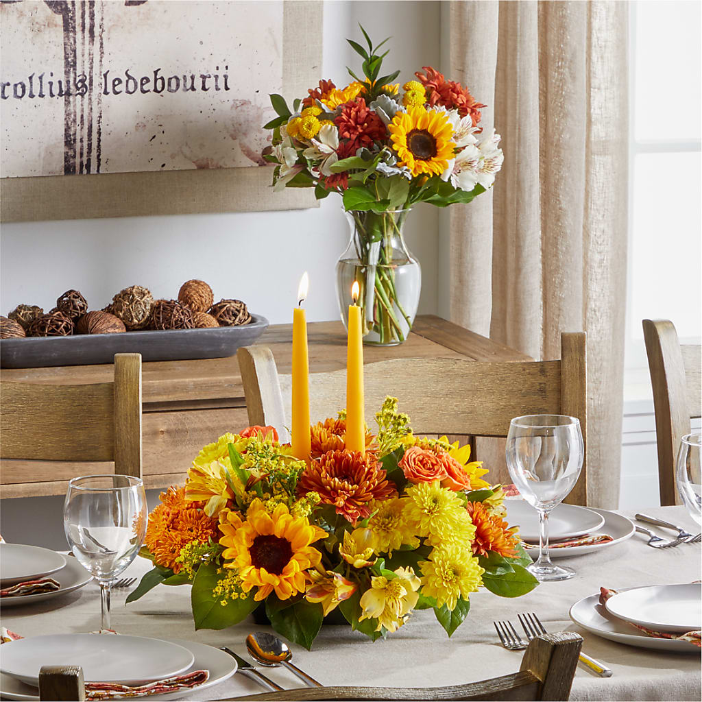 Golden Gathering Bundle – Eaton Floral Inc, Eaton OH
