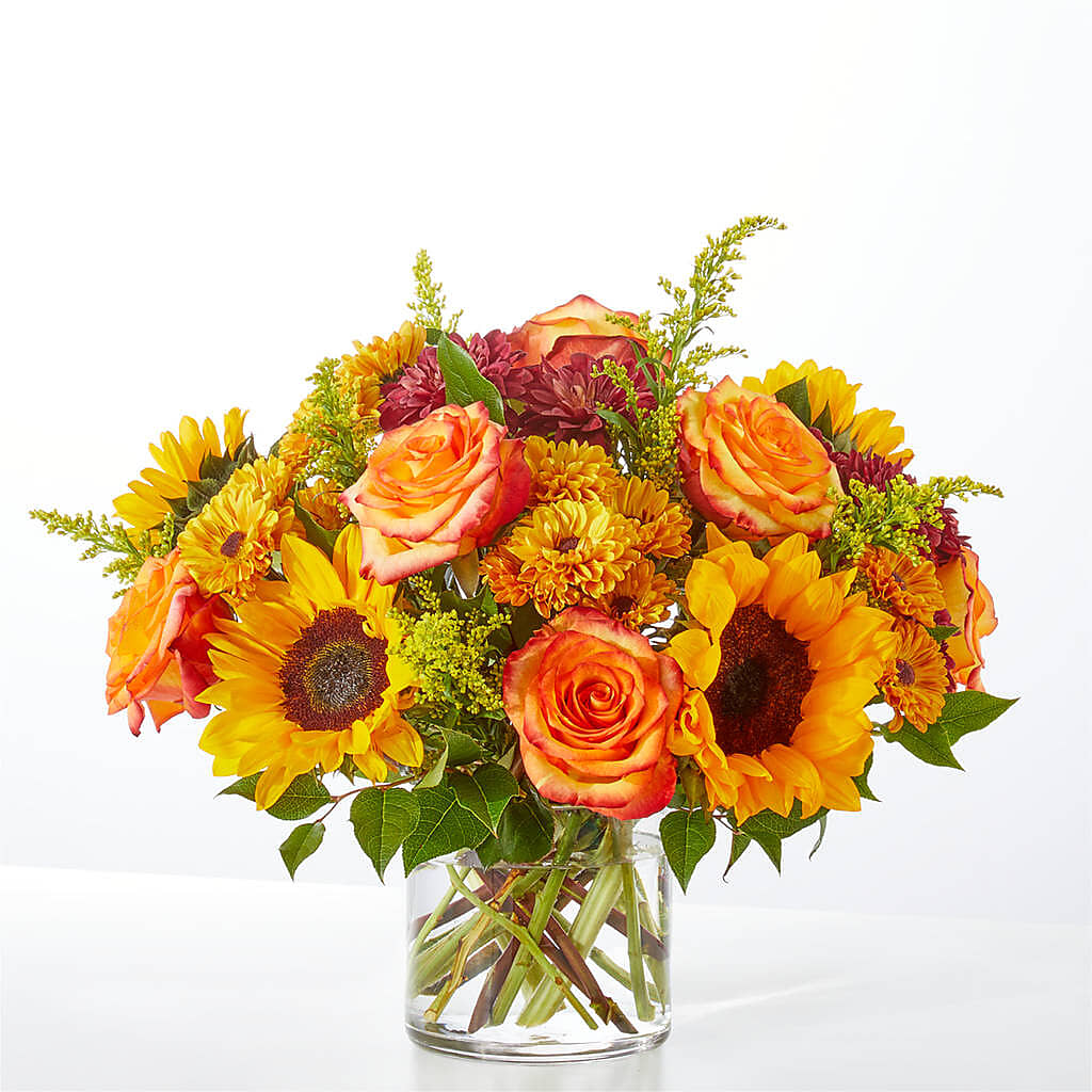 Flannel Scarf Bouquet – Eaton Floral Inc, Eaton OH