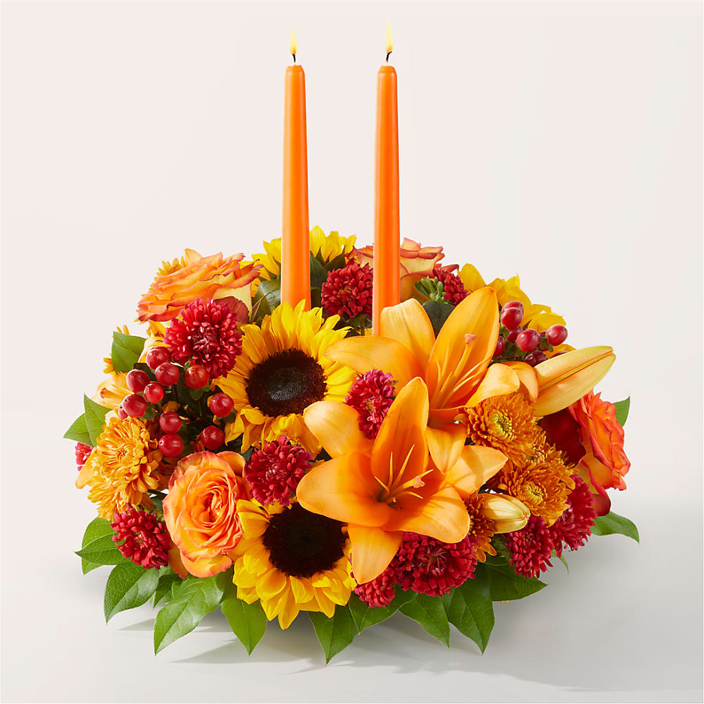 Grateful Centerpiece – Eaton Floral Inc, Eaton OH