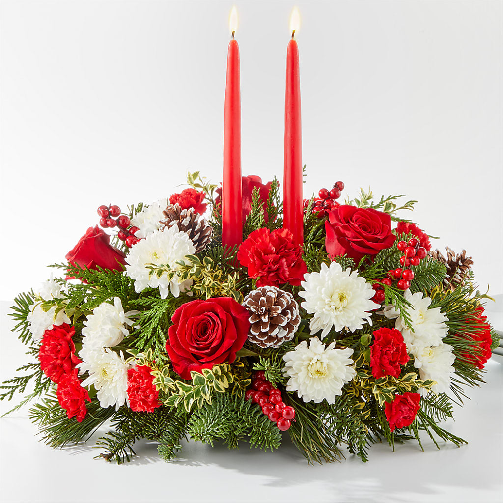 Holiday Soiree Centerpiece – Eaton Floral Inc, Eaton OH