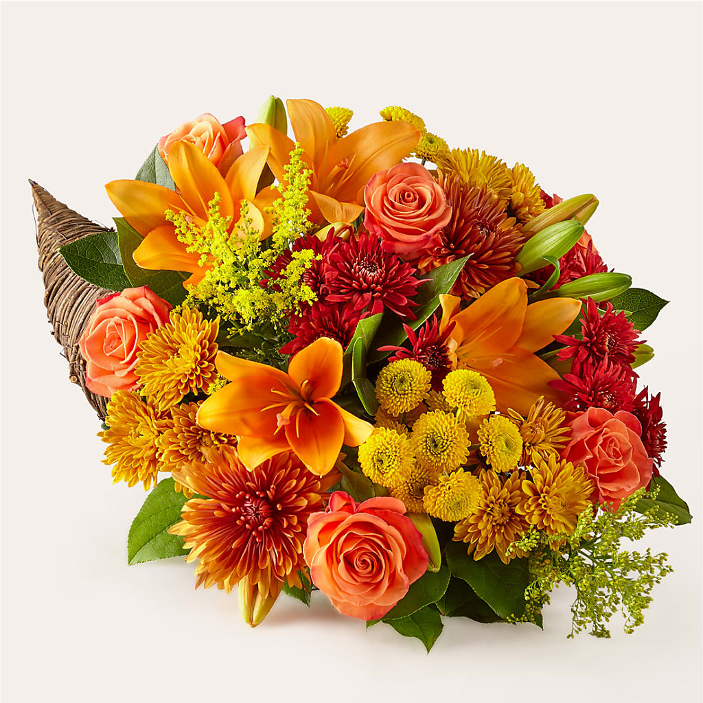 Feast of Color Cornucopia – Eaton Floral Inc, Eaton OH
