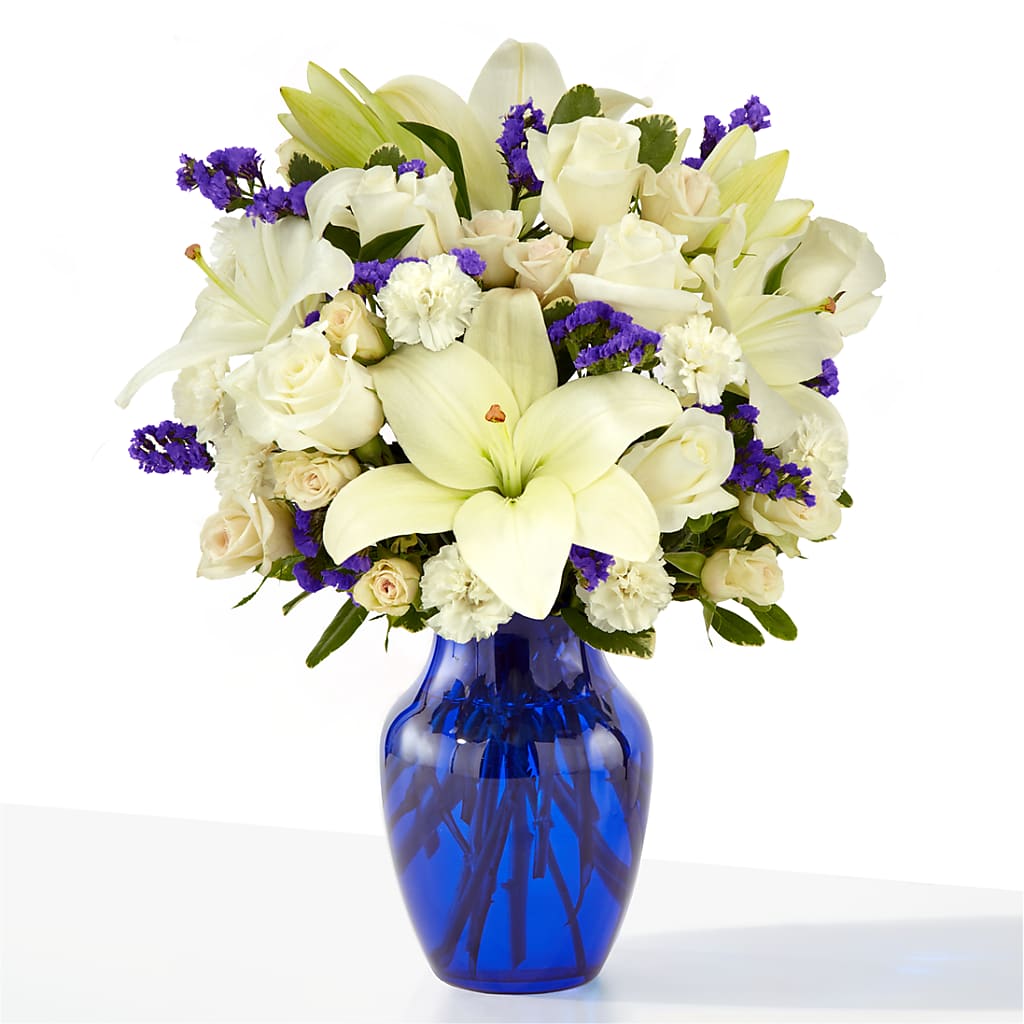 Sapphire Rush Bouquet – Eaton Floral Inc, Eaton OH