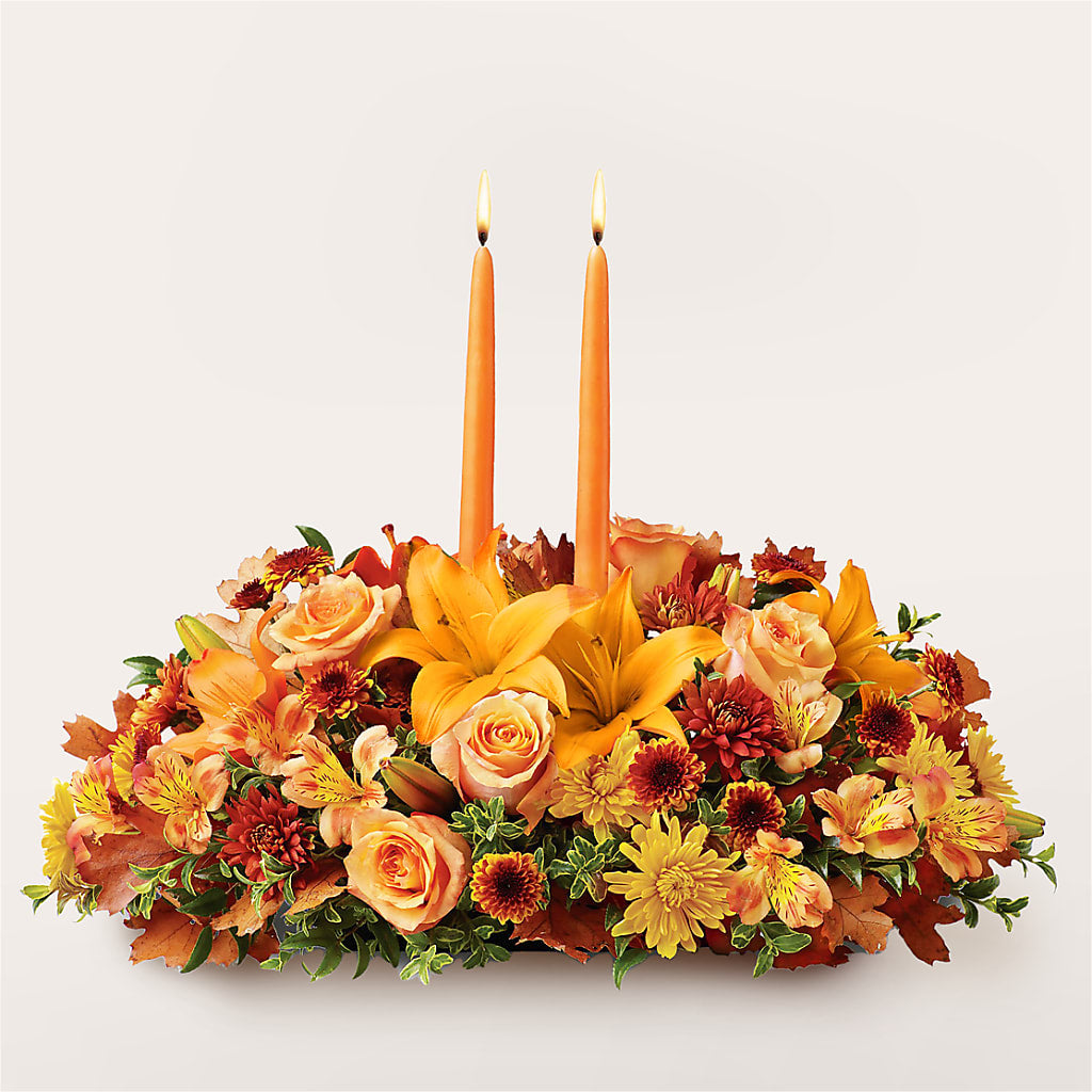 Traditions Centerpiece – Eaton Floral Inc, Eaton OH