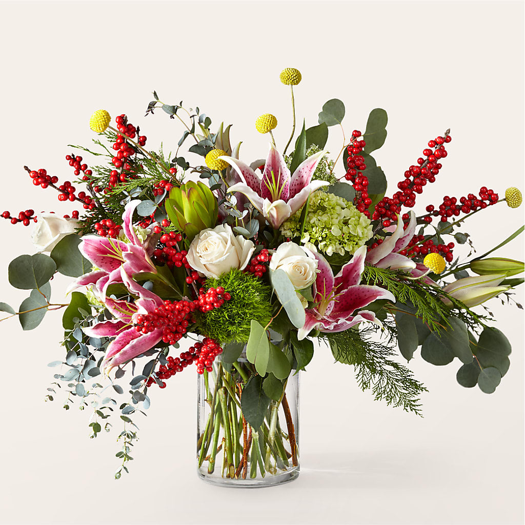 Berry & Bright Bouquet – Eaton Floral Inc, Eaton OH